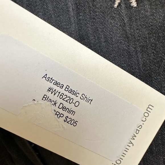 NWT Johnny Was Astraea Denim Shirt Eye Moon - Picture 8 of 8